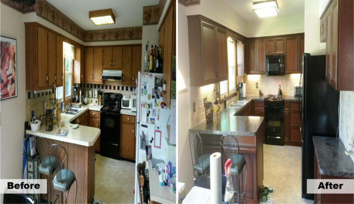 Traditional kitchen remodel