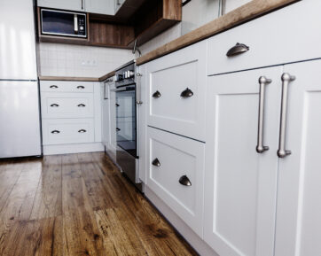 white cabinetry