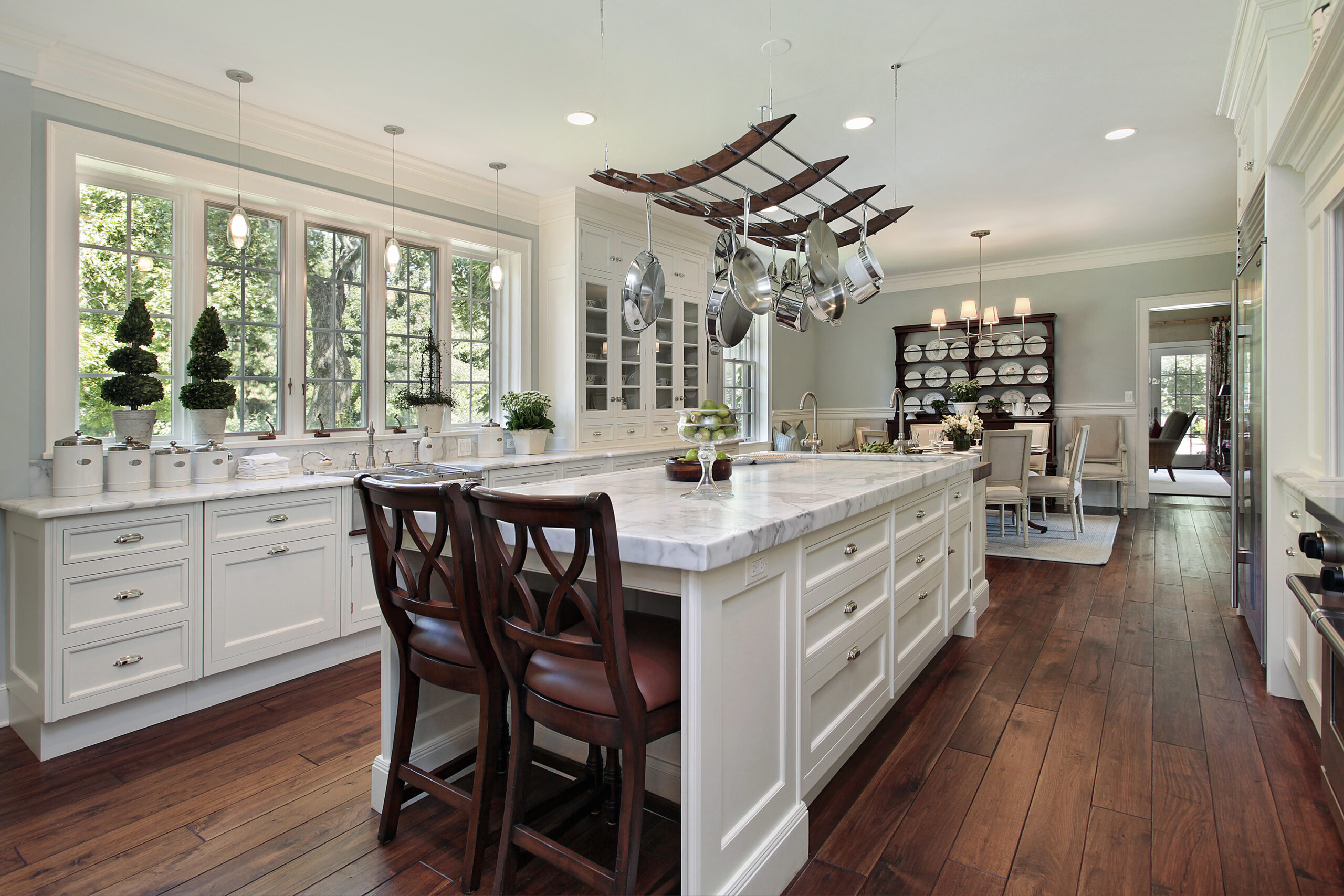 open concept kitchen